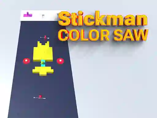 თამაში Stickman Color Saw ონლაინ