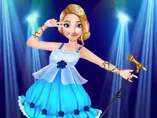 თამაში Princess Anna Super Idol Project ონლაინ