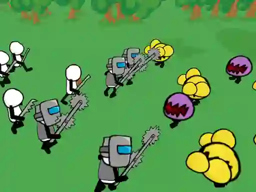 თამაში Stickman Gun Battle Simulator ონლაინ