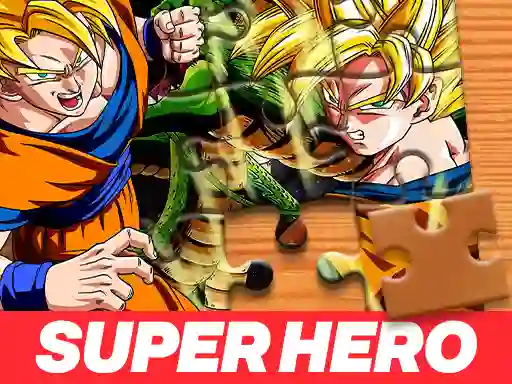 თამაში Dragon Ball Super Hero Jigsaw Puzzle ონლაინ