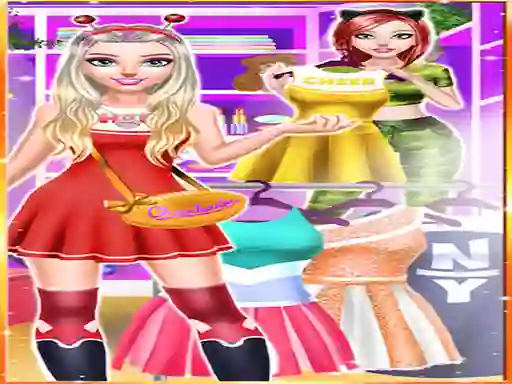 თამაში Cheerleader Magazine Girls Dress Up ონლაინ