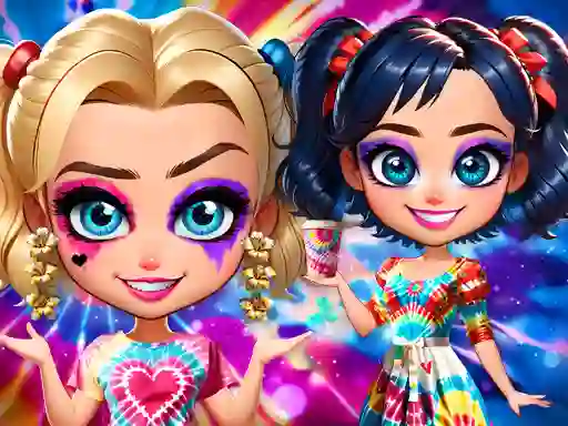 თამაში Tie Dye Explosion of Color ონლაინ