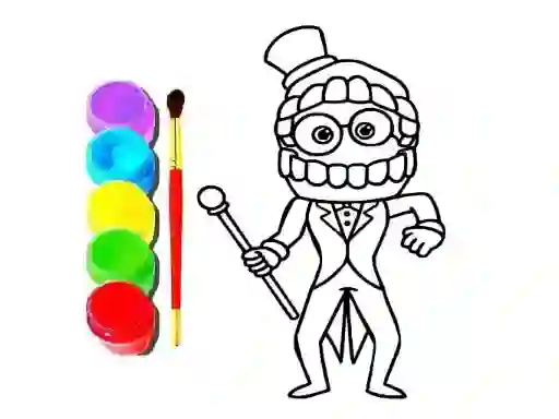 თამაში Digital Circus Click and Paint ონლაინ