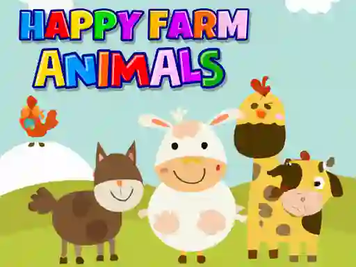 თამაში Happy Farm Animals ონლაინ