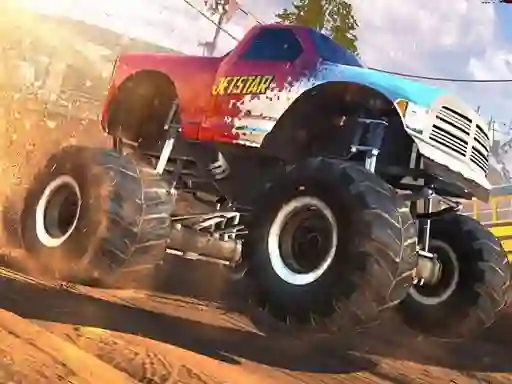 თამაში Monster Truck Supra Race ონლაინ