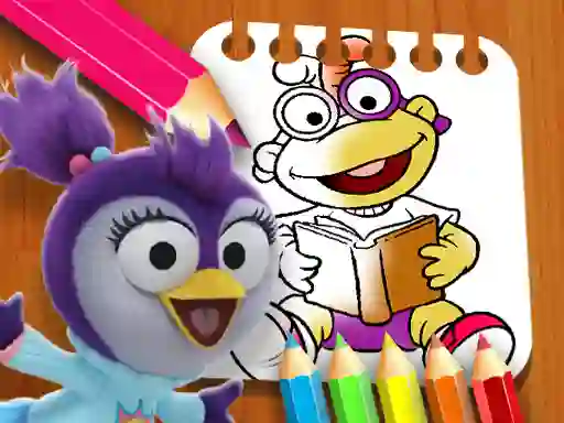 თამაში Muppet Babies Coloring Book ონლაინ