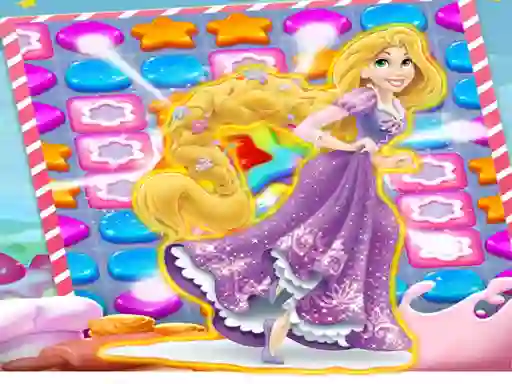 თამაში Princess Rapunzel Match3 ონლაინ