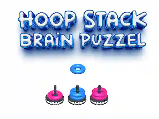 თამაში Hoop Stack Brain Puzzle Game ონლაინ