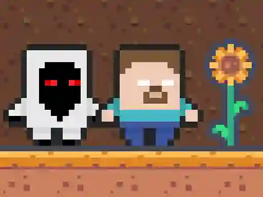 თამაში Entity 303 vs Herobrine ონლაინ