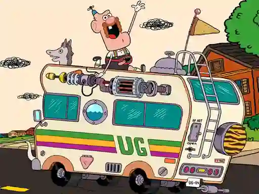 თამაში Uncle Grandpa Hidden ონლაინ