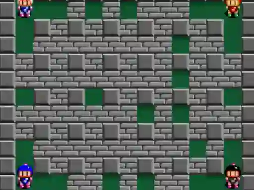 თამაში Player Bomber 2d 4 Player ონლაინ
