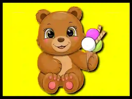 თამაში Cute Bear Memory ონლაინ