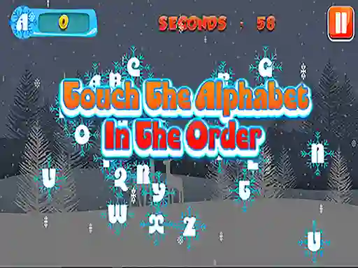 თამაში Touch the Alphabet in the Order ონლაინ