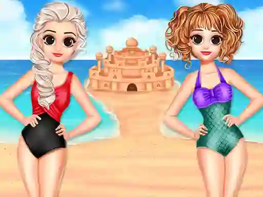 თამაში Princess Summer Sand Castle ონლაინ