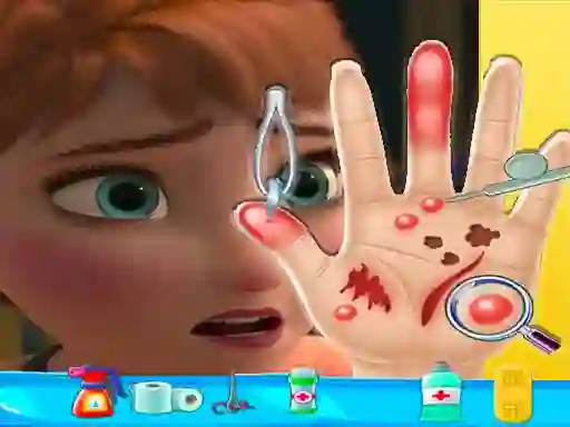 თამაში Anna hand doctor ონლაინ
