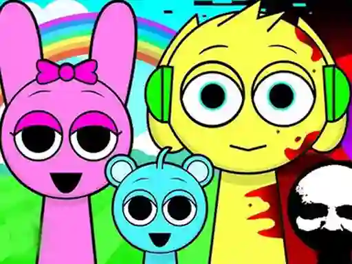 თამაში Sprunki X Granny Incredibox ონლაინ