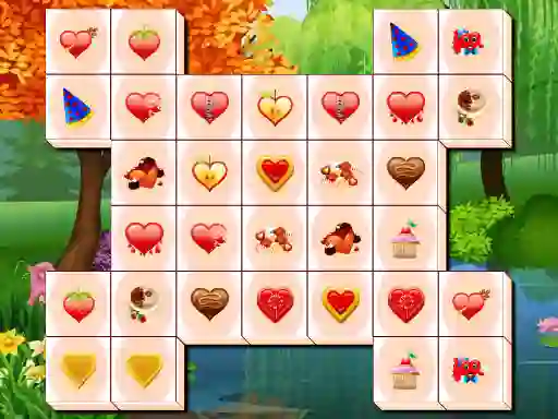 თამაში Valentines Day Mahjong ონლაინ