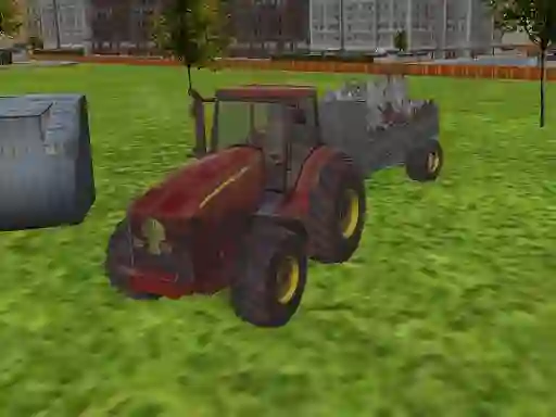 თამაში 3D city tractor garbage sim ონლაინ