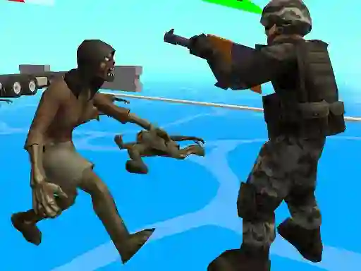 თამაში Zombie Wars TopDown Survival ონლაინ