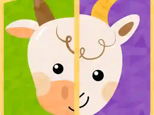 თამაში Baby Games Animal Puzzle for Kids ონლაინ