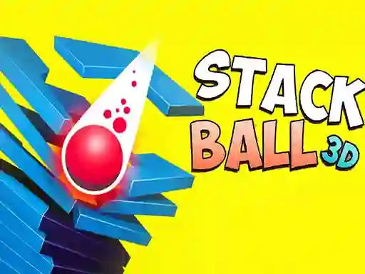 თამაში 3D Stack Ball ონლაინ