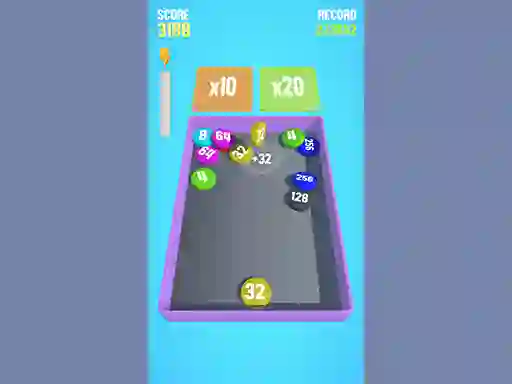 თამაში Draughts 2048 ონლაინ