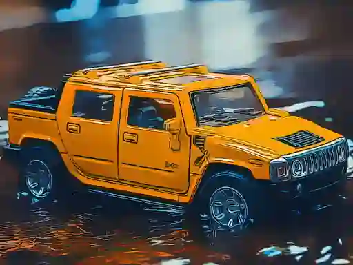 თამაში Hummer Jeep Puzzle ონლაინ