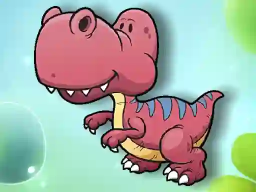 თამაში Cartoon Dinosaur Memory Challenge ონლაინ