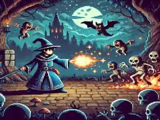 თამაში Pixel Wizard ონლაინ