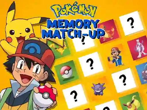თამაში Pokemon Memory Match-Up ონლაინ