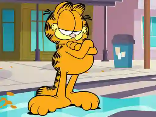 თამაში Garfield Jigsaw Puzzle ონლაინ
