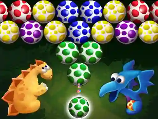 თამაში Dino Eggs Bubble Shooter ონლაინ