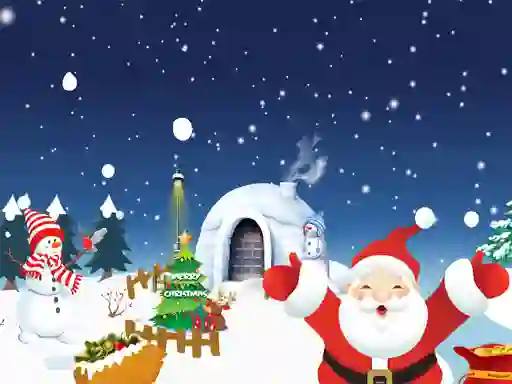 თამაში Happy Christmas Slide ონლაინ