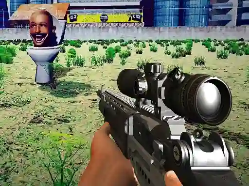თამაში Sniper Hunting Skibidi Toilet ონლაინ