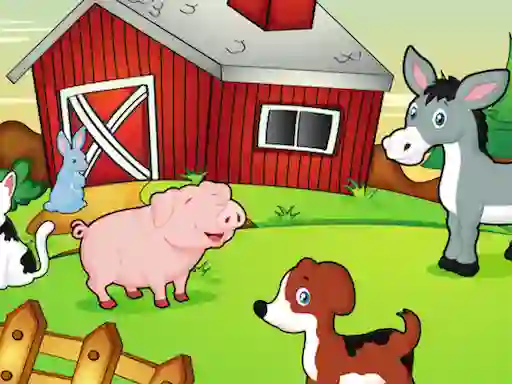 თამაში Happy Farm For Kids ონლაინ