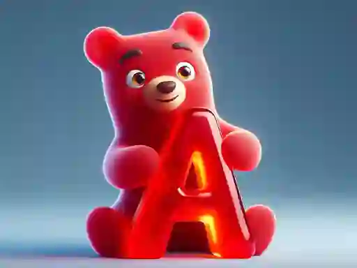 თამაში Gummy Letter Pop ონლაინ