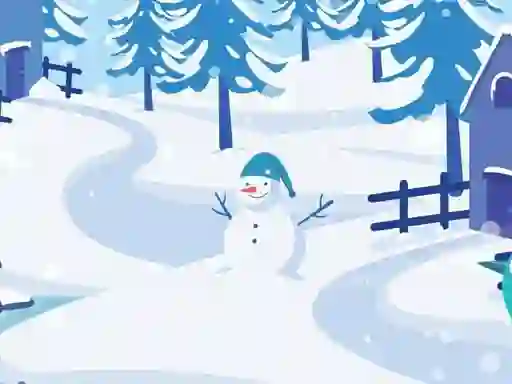 თამაში Happy Snowman Hidden ონლაინ