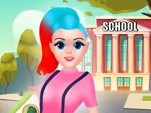 თამაში First Day of School ონლაინ