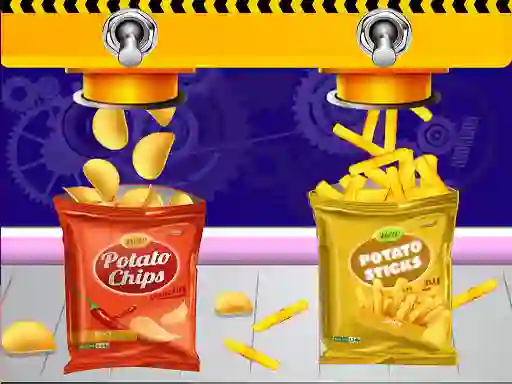 თამაში Potato Chips making ონლაინ