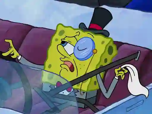 თამაში Spongebob Driving Test Hidden ონლაინ