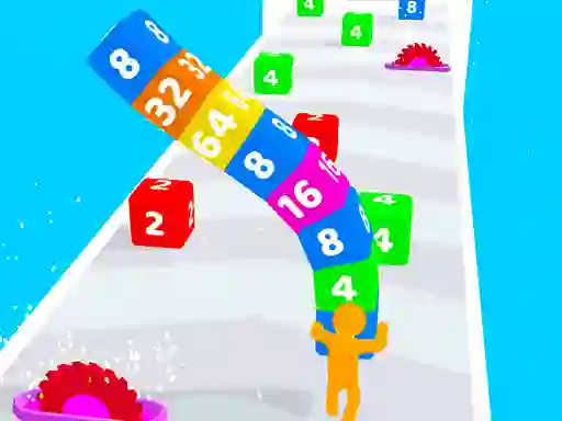 თამაში Cube Stack 2048 ონლაინ