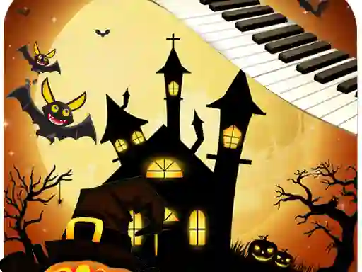 თამაში Halloween Piano Tiles ონლაინ