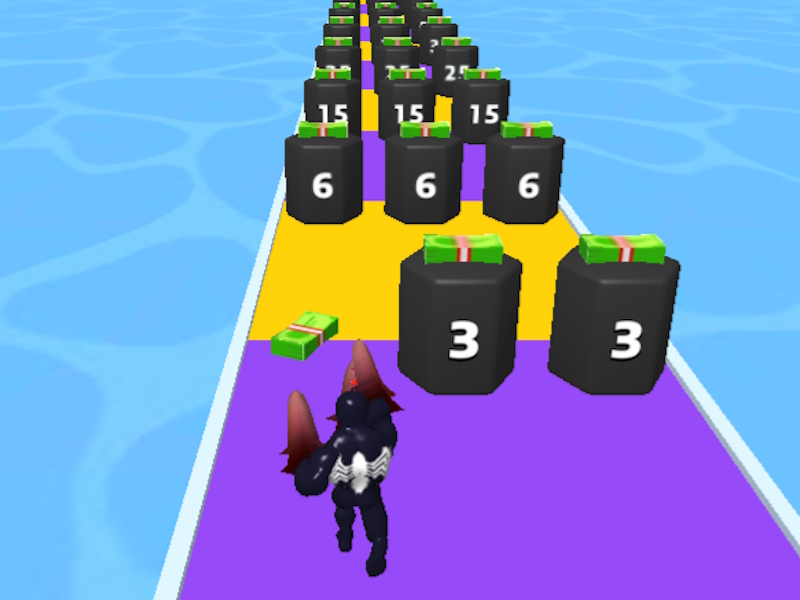 თამაში Venom Run 3D ონლაინ