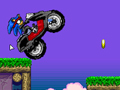 თამაში Sonic Ninja Motorbike  ონლაინ