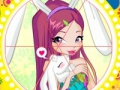 თამაში Winx Bunny Style: მრგვალი თავსატეხი  ონლაინ