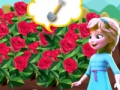 თამაში Cold Heart: Elsa იზრდება ვარდები  ონლაინ