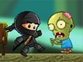 თამაში Kid Ninja vs Zombies  ონლაინ