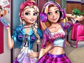 თამაში თანამედროვე Princesses College Day  ონლაინ