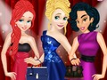 თამაში Princesses წითელი ხალიჩა შოუ  ონლაინ