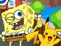 თამაში SpongeBob Pokemon გადასვლა  ონლაინ